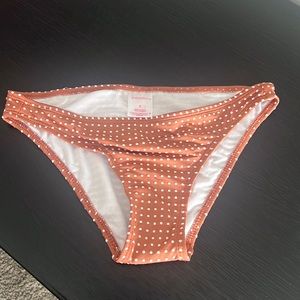 NWOT * Xhilaration Brown & White Swimsuit Bottom Size Small